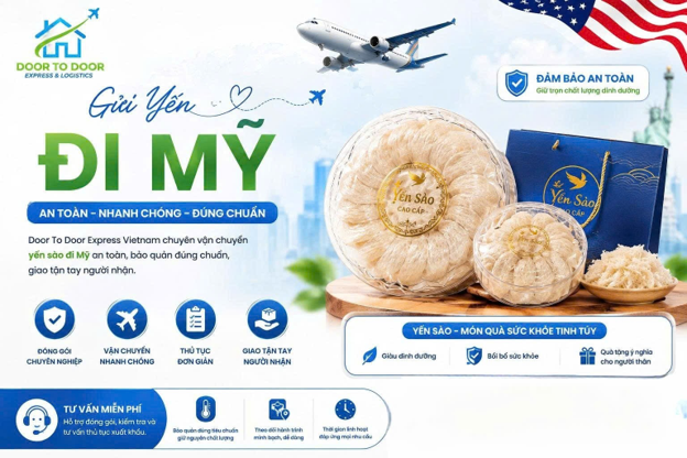 Gửi Yến Đi Mỹ Có Được Không? Loại Yến Có Thể Gửi