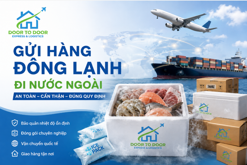 GỬI HÀNG ĐÔNG LẠNH ĐI NƯỚC NGOÀI AN TOÀN