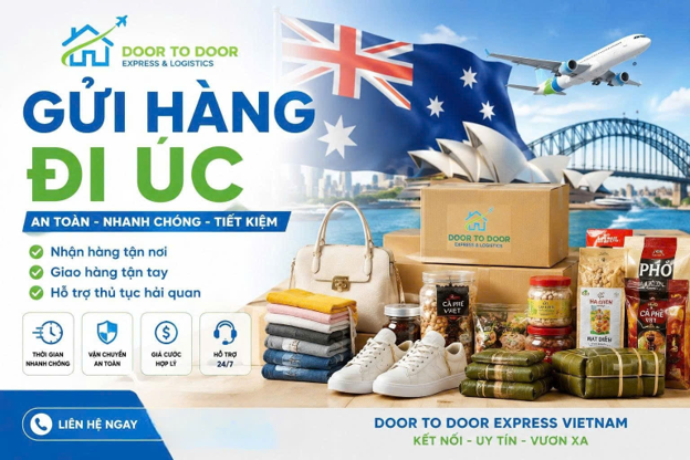 5 Mặt Hàng Thường Được Gửi Từ Việt Nam Sang Úc