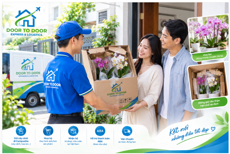Gửi Cây Cảnh Đi Campuchia – Nhận Gửi, Nhận Hộ, Mua Hộ